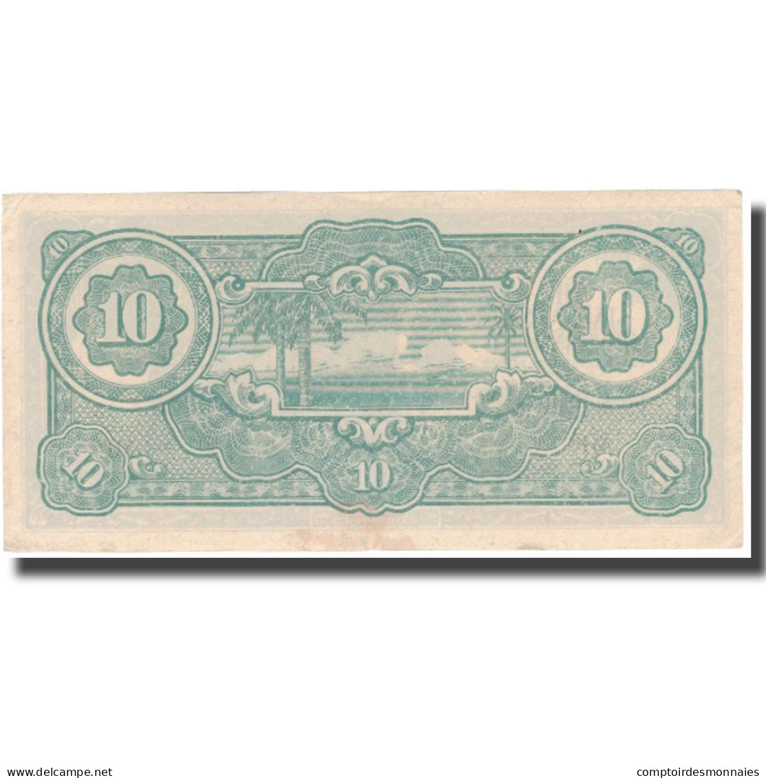 Billet, MALAYA, 10 Dollars, Undated (1944), KM:M7c, TTB+ - Philippines