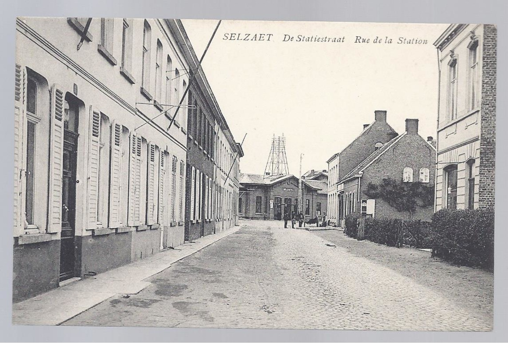 SELZAET DE STATIESTRAAT RUE DE LA STATION ZELZATE - Zelzate