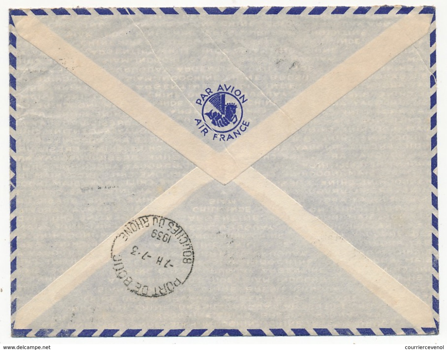 SENEGAL - Belle Enveloppe Affr. Composé -  Dakar Sénégal 1939 - Cartas & Documentos