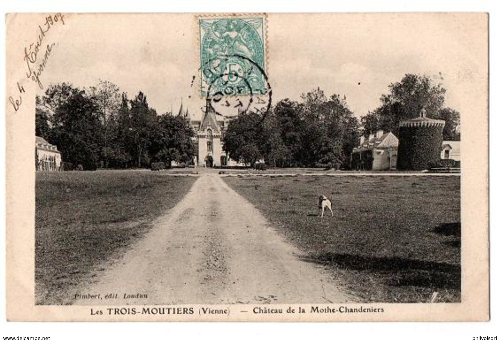 LES TROIS MOUTIERS CHATEAU DE LA MOTHE-CHANDENIERS - Les Trois Moutiers