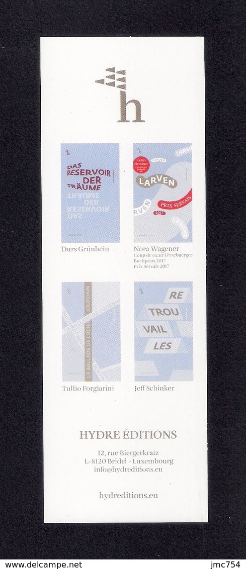 Marque Page Hydre éditions.   Bookmark. - Marque-Pages