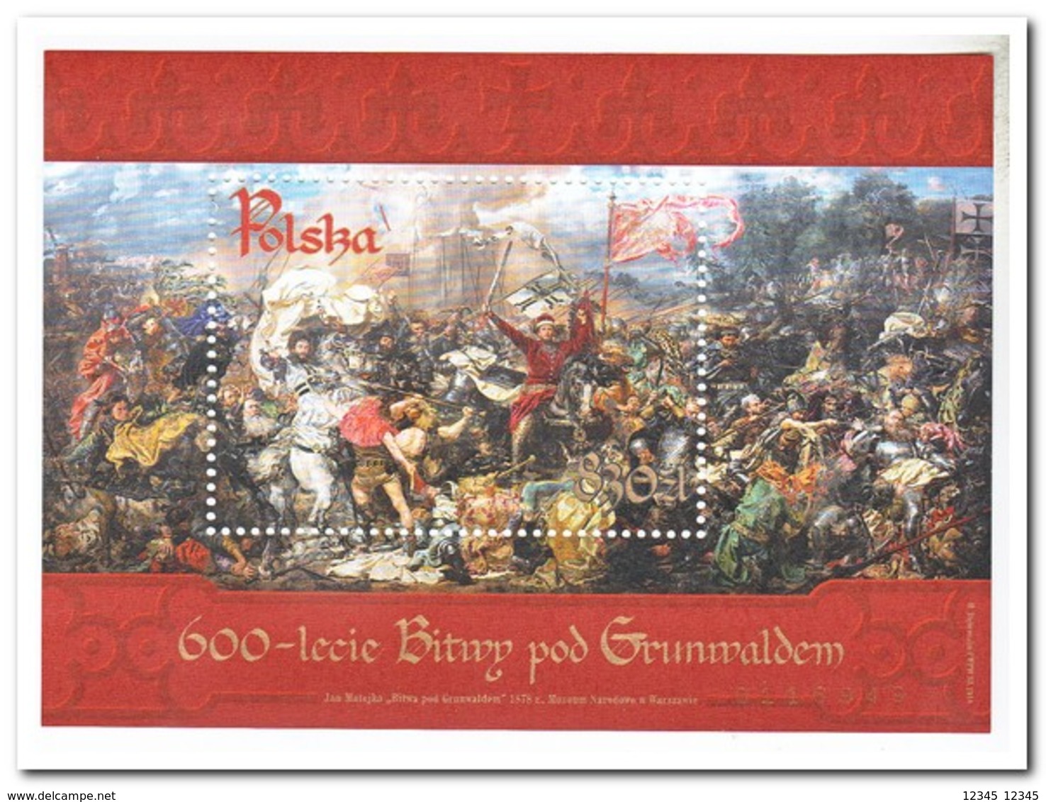 Polen 2010, Postfris MNH, 600 Anniversary Of The Battle Of Tannenberg - Ongebruikt