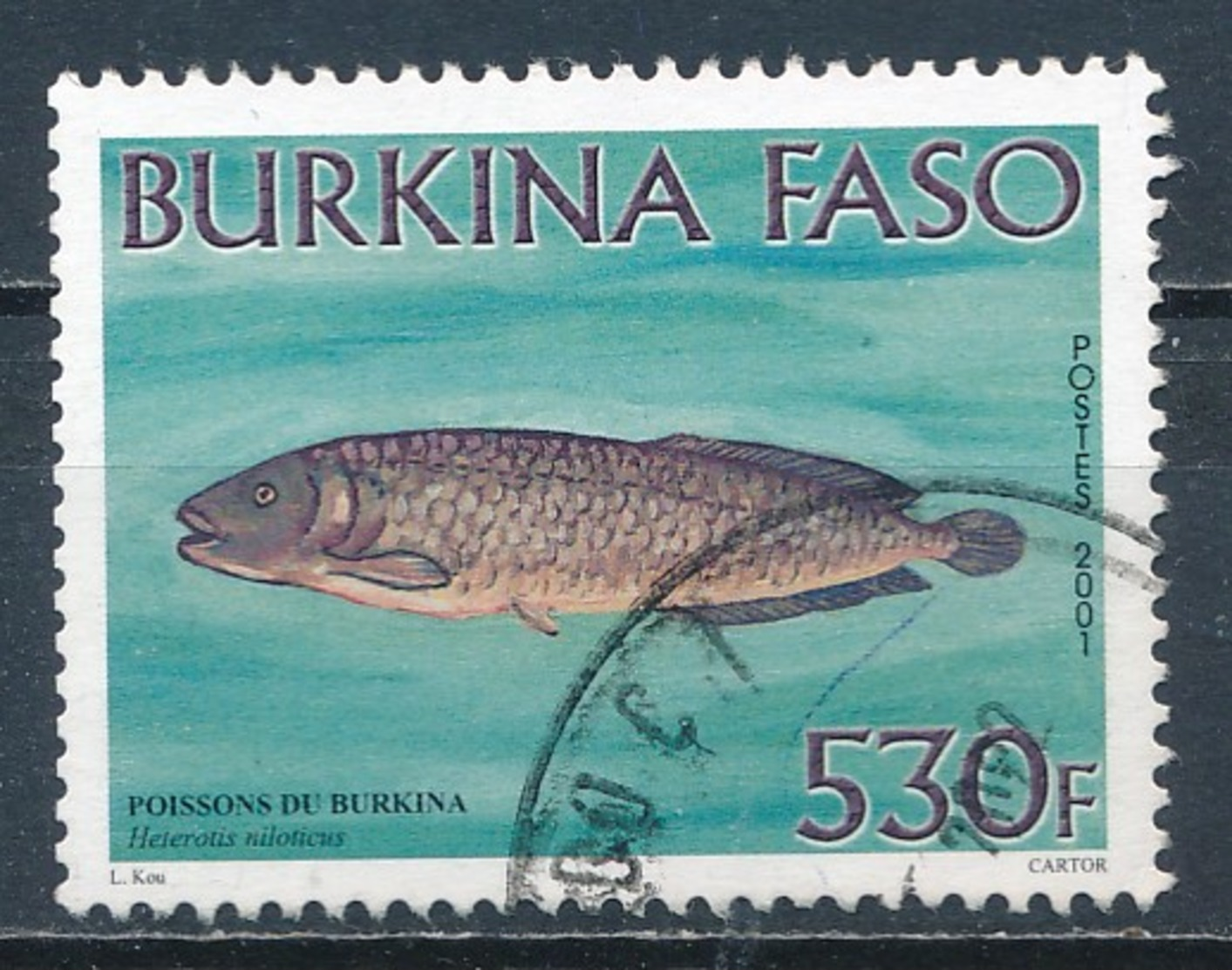 °°° BURKINA FASO - Y&T N°1275 - 2001 °°° - Burkina Faso (1984-...)