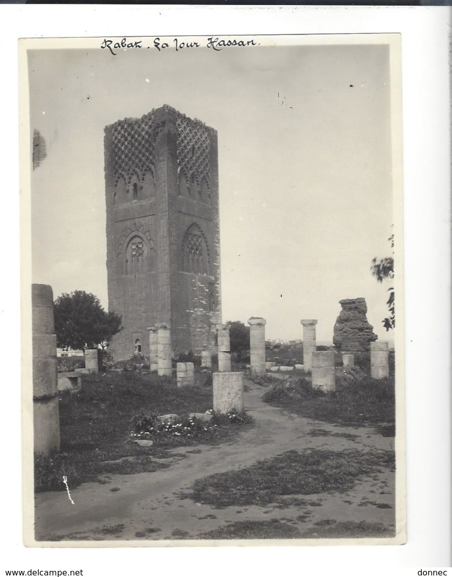 Maroc  Rabat Terrain Aviation  1937 - 1931 ,  Meknès Février 1941 ( Un Général  - Bertin Boussu ?? ) Joint Tour Hassan - Lieux