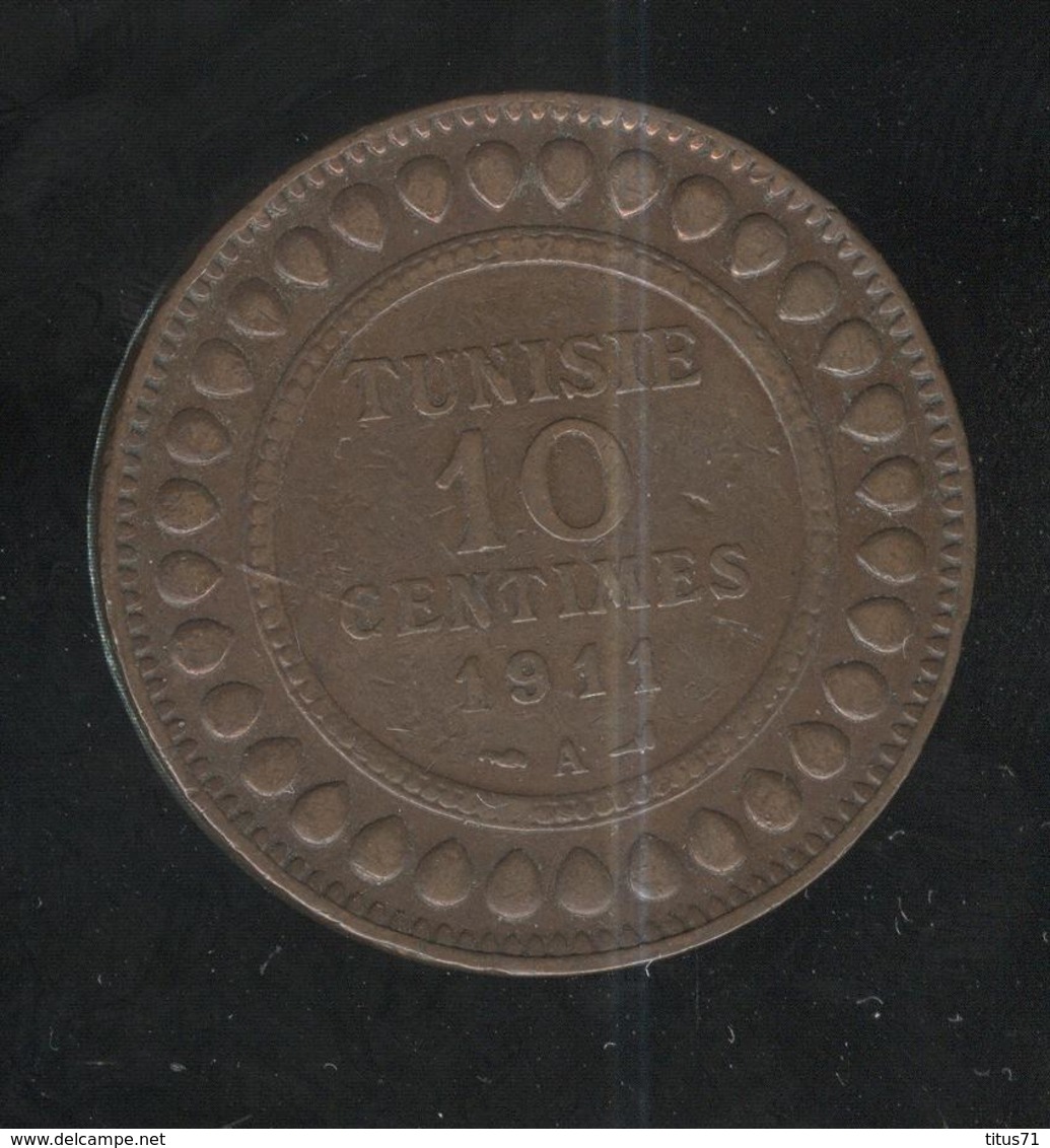 10 Centimes Tunisie 1911 - Tunesië