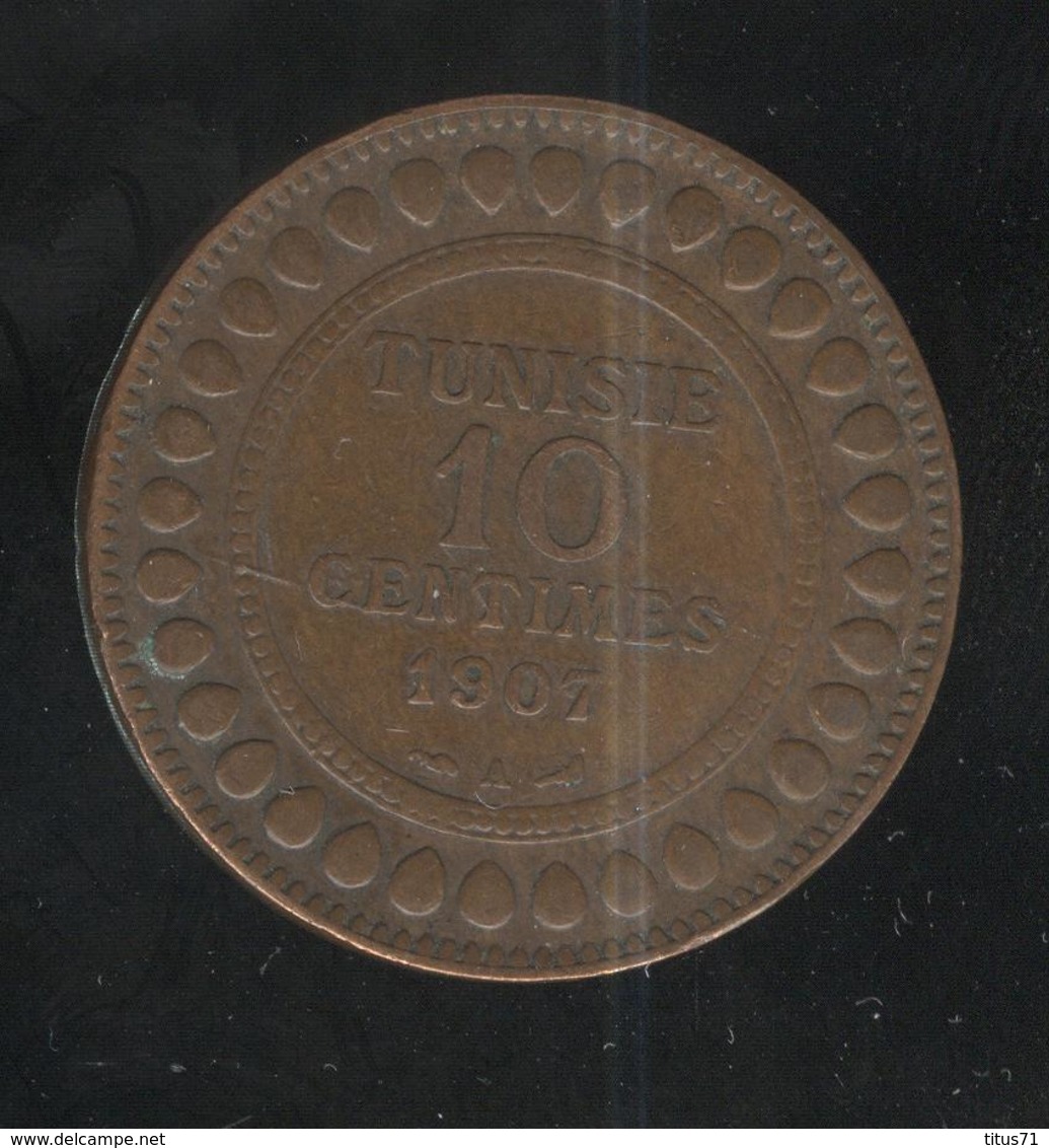 10 Centimes Tunisie 1907 - Tunisia