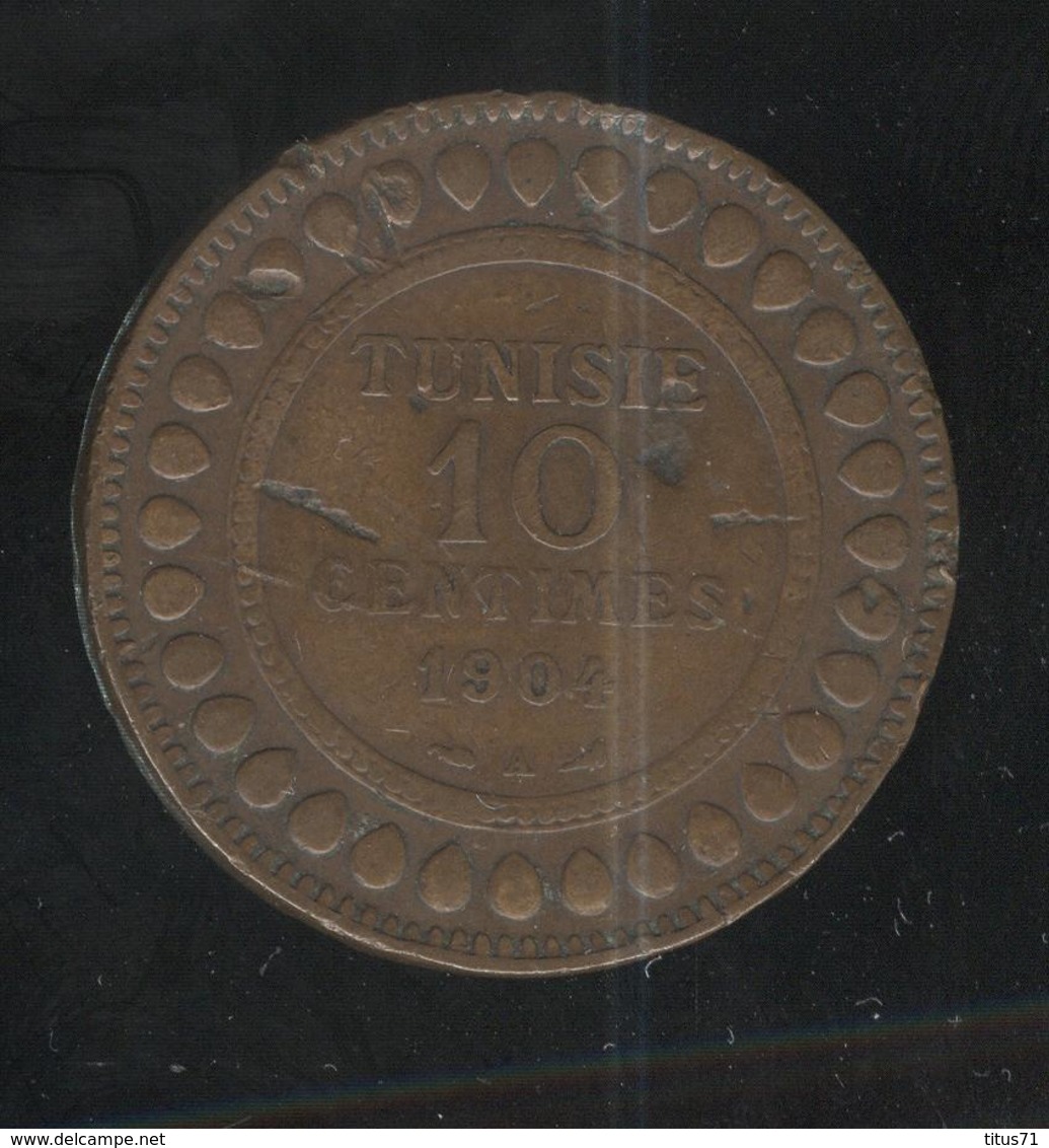 10 Centimes Tunisie 1904 - Tunisie