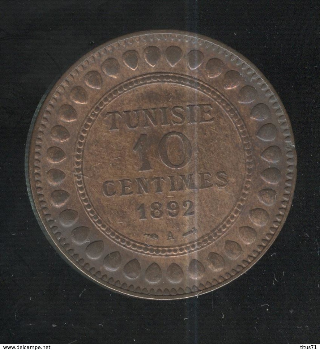 10 Centimes Tunisie 1892 - Tunisie