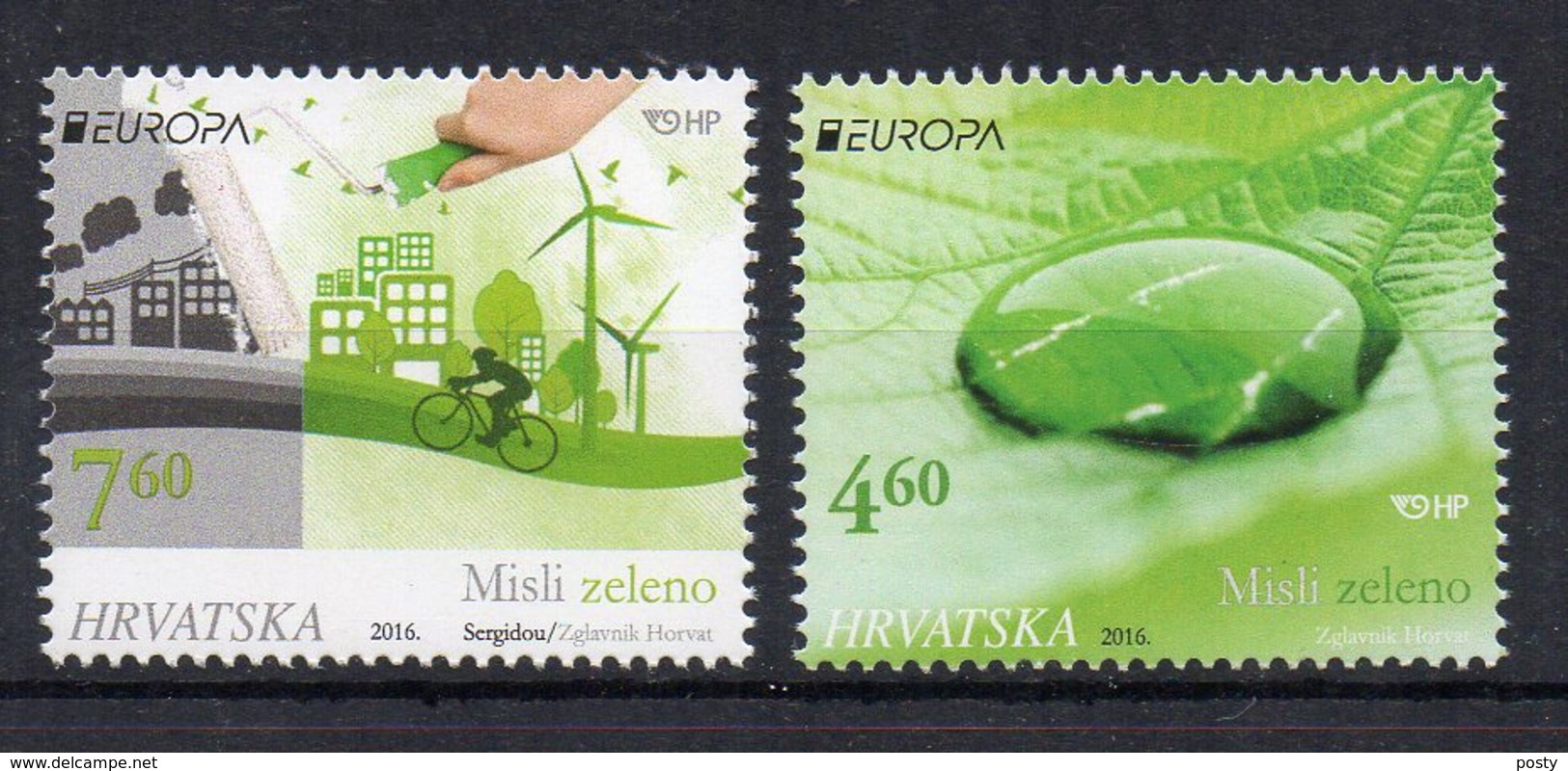 CROATIE - CROATIA - EUROPA - THINK GREEN - 2016 - - Croatie