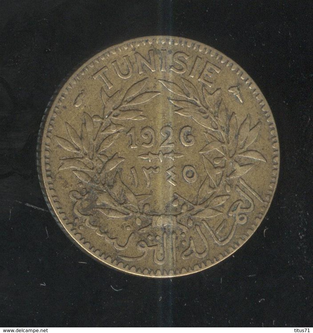 1 Franc Tunisie 1926 Torche - Túnez