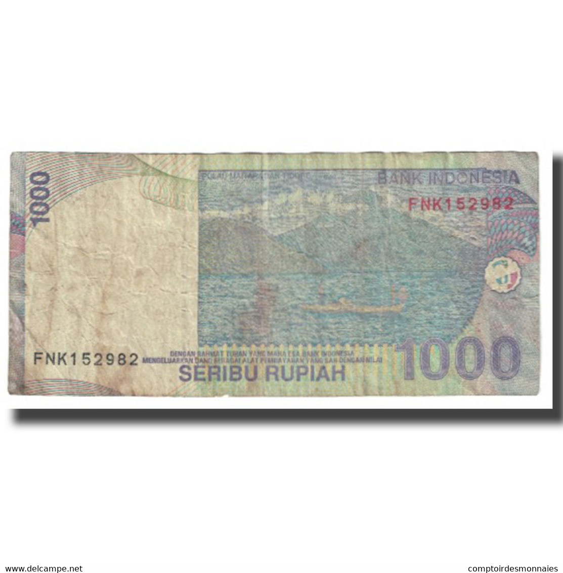 Billet, Indonésie, 1000 Rupiah, 2013, KM:141a, TB - Indonésie