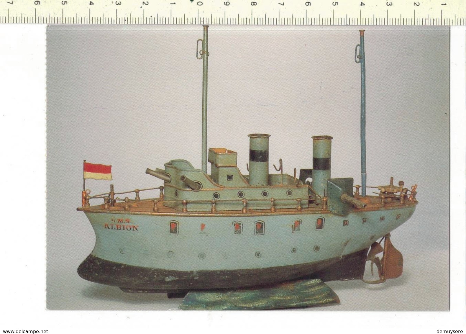 50825 - BATTLESHIP HMS ALBION MARKLIN GERMAN C 1908 - Speelgoed & Spelen