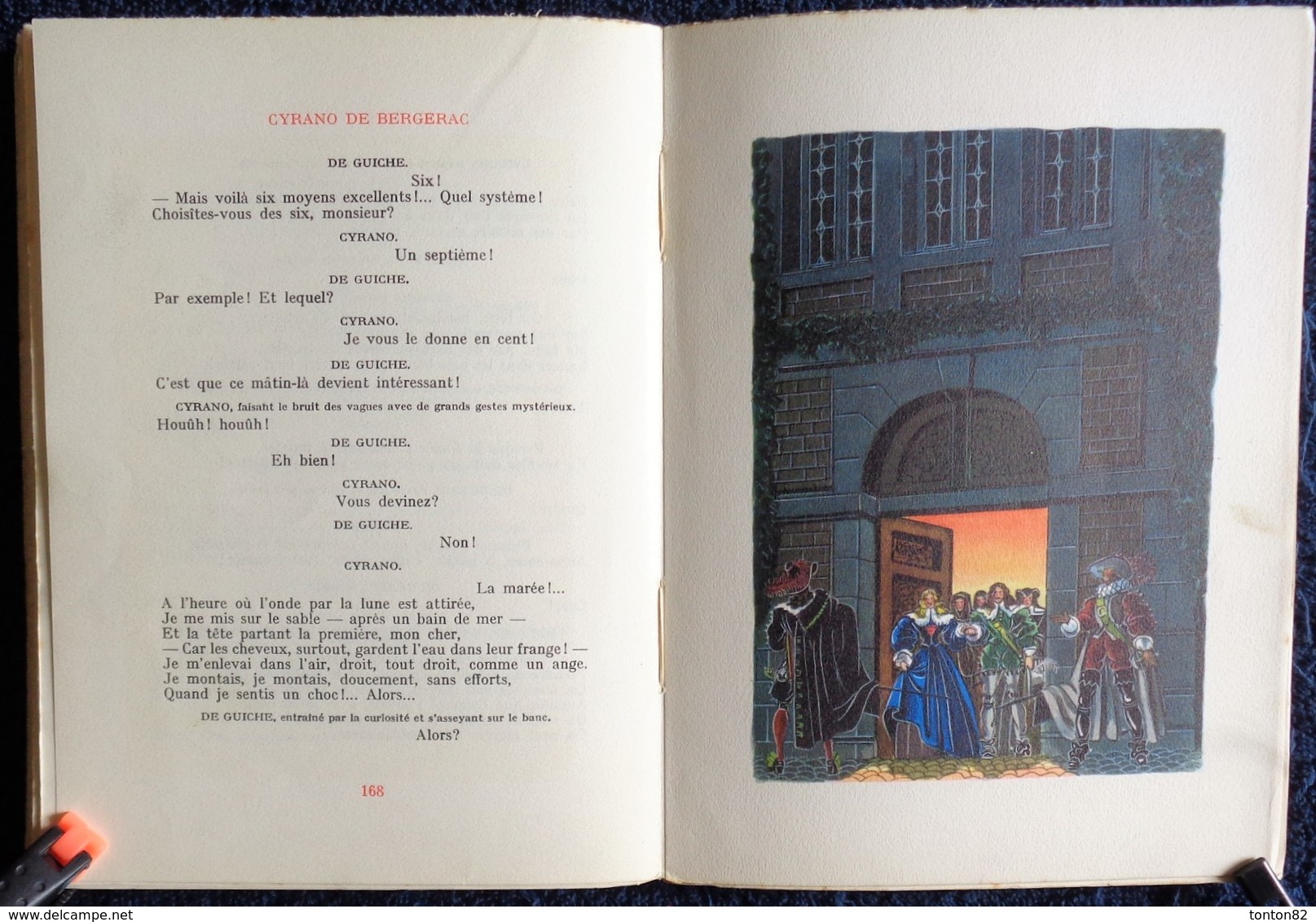 Edmond Rostand - Cyrano de Bergerac - Éditions du Panthéon - ( 1954  ) .
