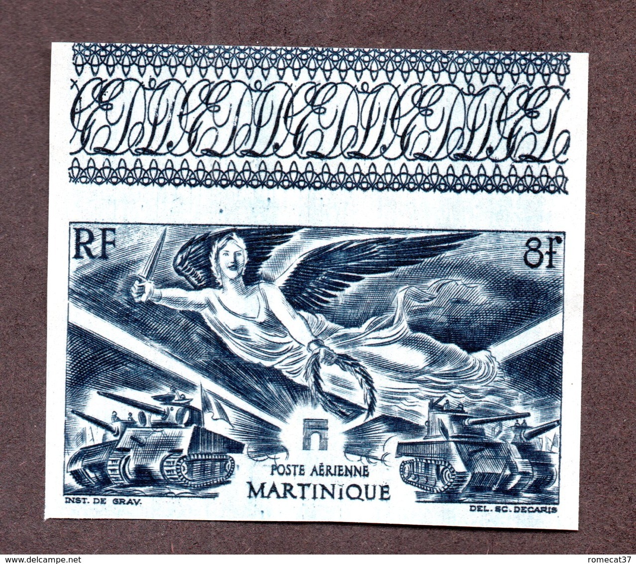 Martinique PA N°6a  N** LUXE Cote 22 Euros !!!RARE - Posta Aerea