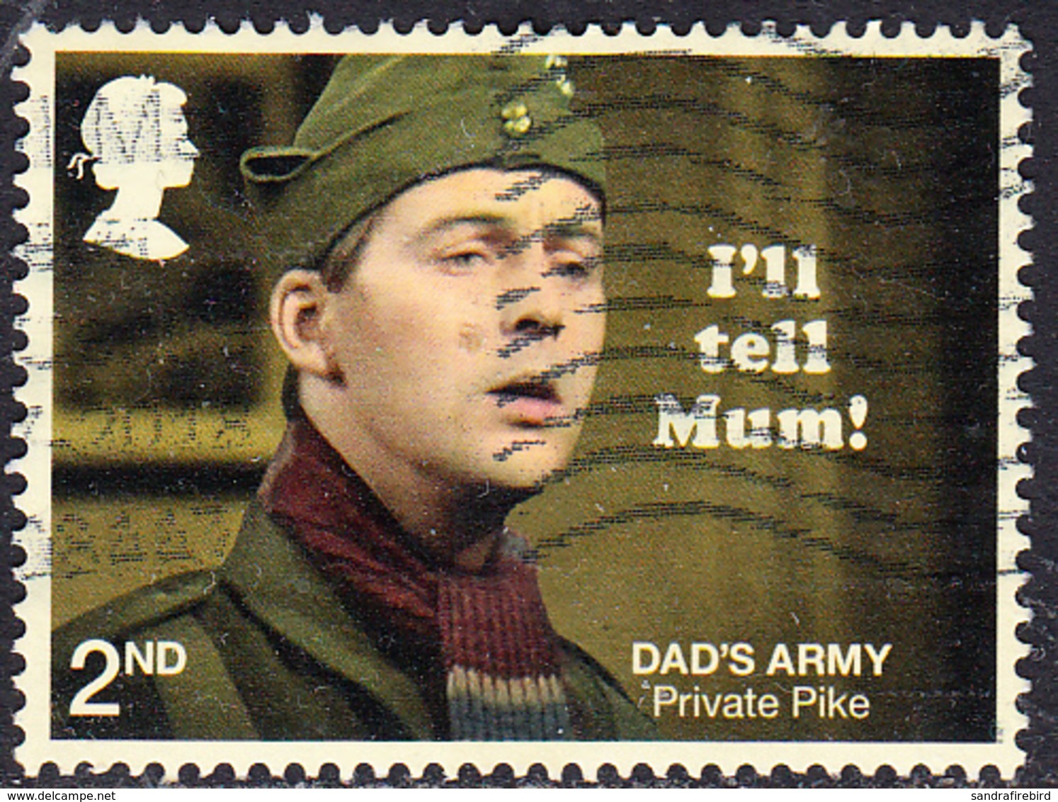 2018  Dad's Army (TV Series) - I'll Tell Mum! 2nd - Used Stamps