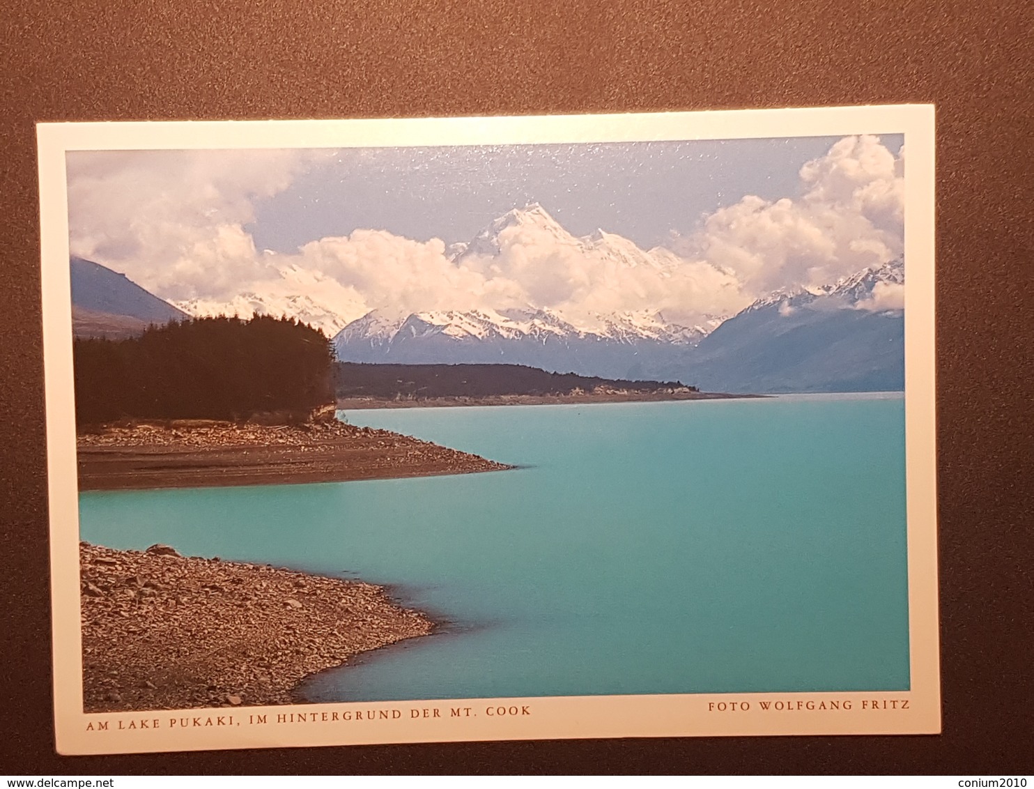 Lake Pukaki, Mt. Cook (gelaufen, 2001 Deutschland); H29 - Neuseeland