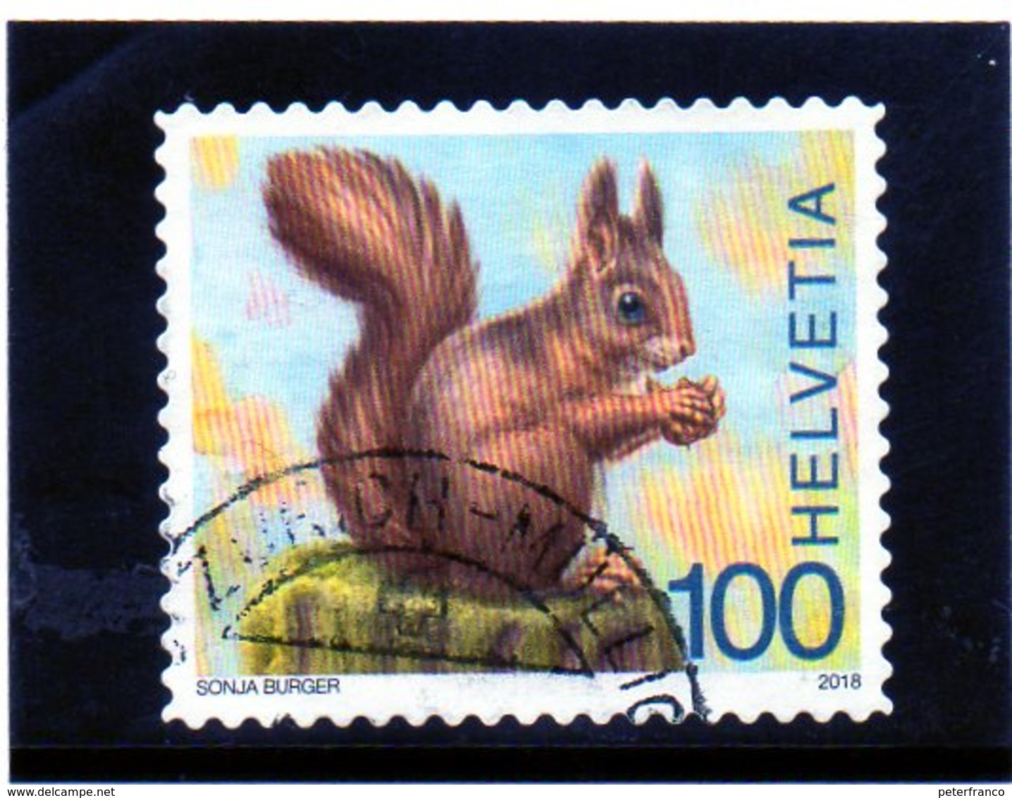 2018 Svizzera - Scoiattolo - Used Stamps