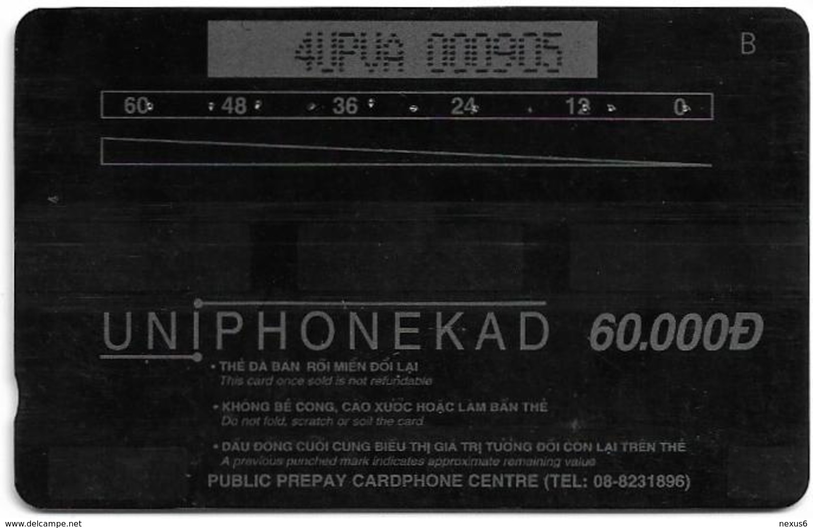 Vietnam - Uniphonekad - Herdsman - 4UPVA - 29.800ex, Used - Viêt-Nam