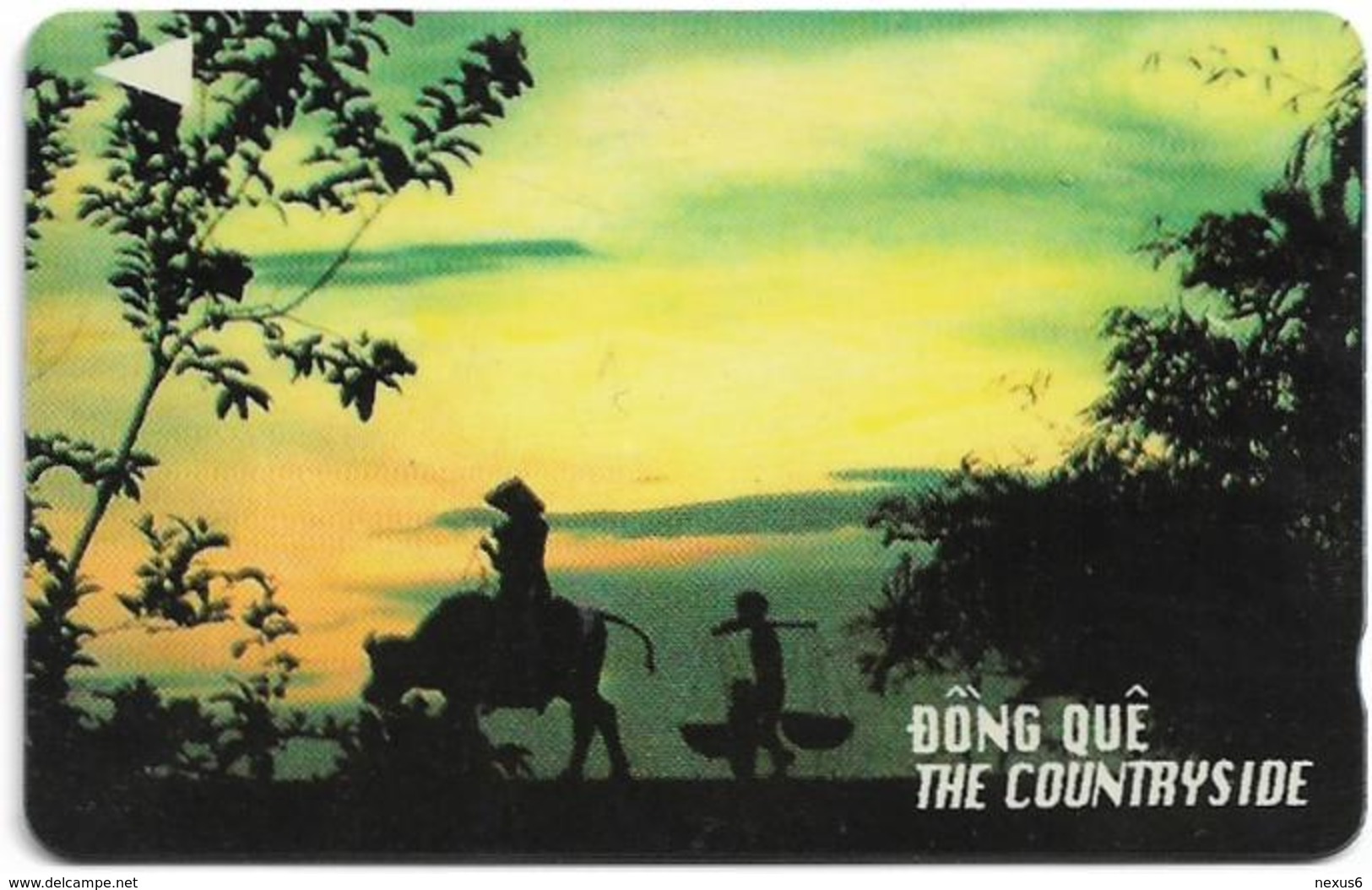 Vietnam - Uniphonekad - The Countryside - 21VMCA - 30.000ex, Used - Vietnam