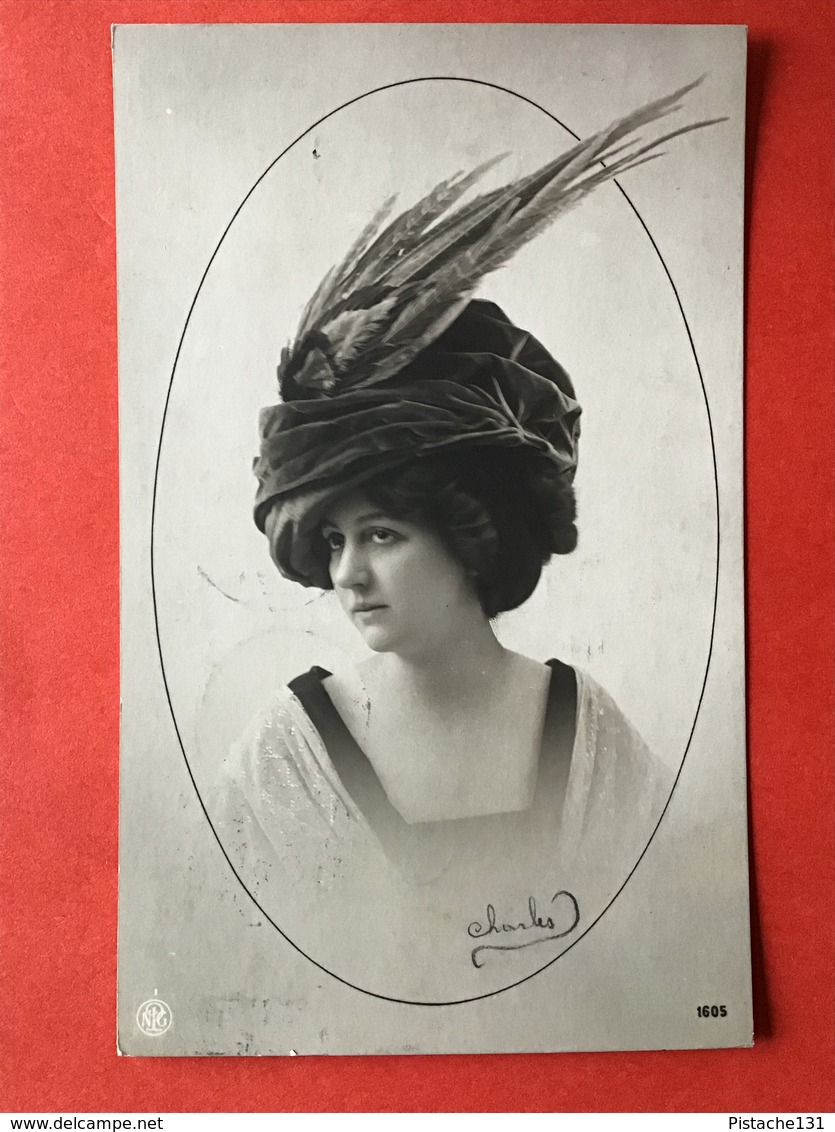 1910 - CHAPEAU PLUMES - HOED MET VOGELVEREN - Mode