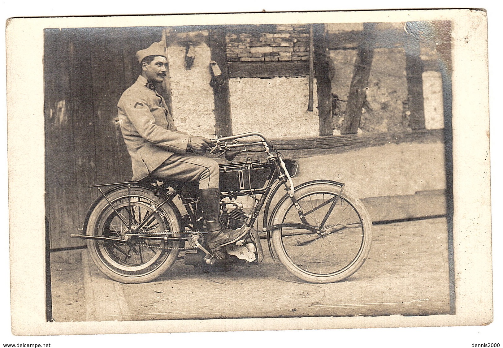 CARTE PHOTO  - VELOMOTEUR - Other & Unclassified