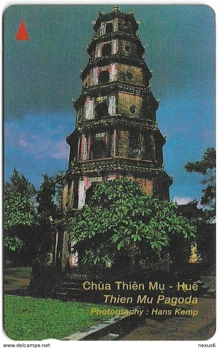 Vietnam - Uniphonekad - Thien Mu Pagoda - 7UPVD - 41.500ex, Used - Vietnam