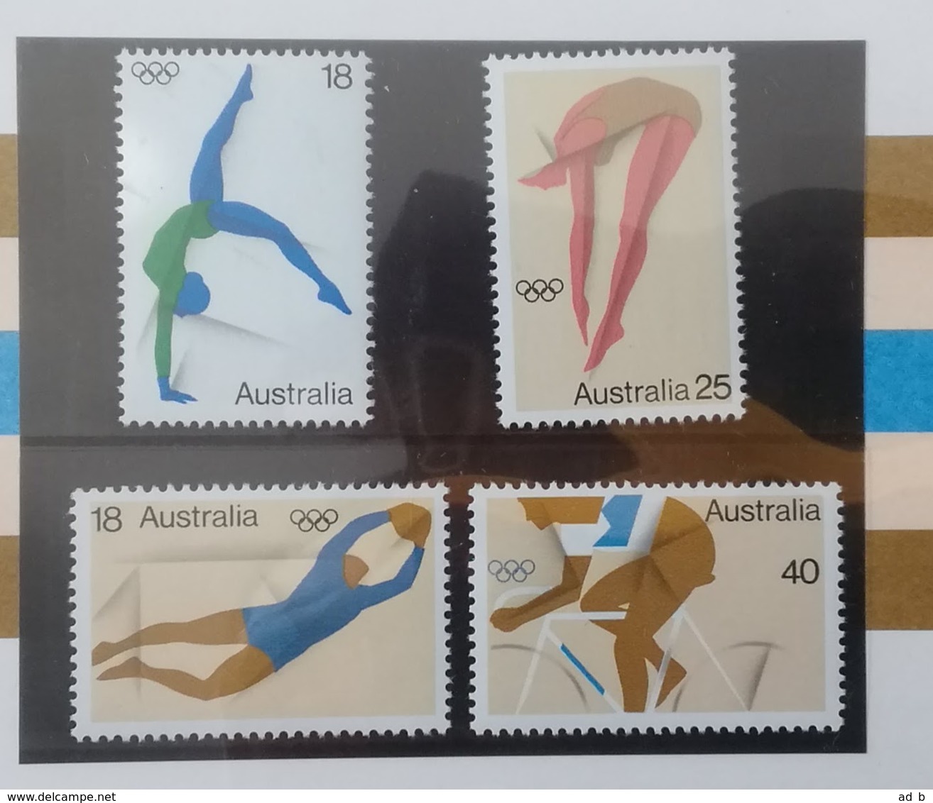 1976 Australia. Montreal Olympics. Stamp Set. MNH - Estate 1976: Montreal