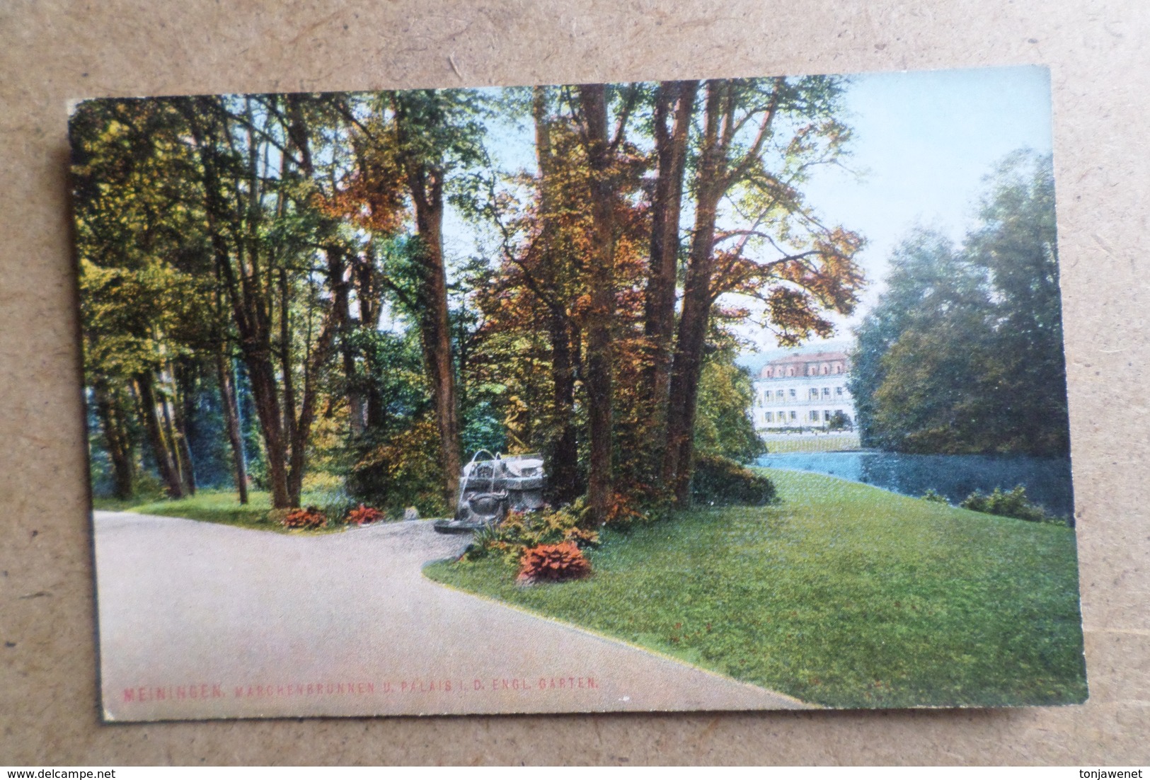 MEININGEN - Marchenbrunnen Palais D.Engl. Garten ( Allemagne ) - Meiningen