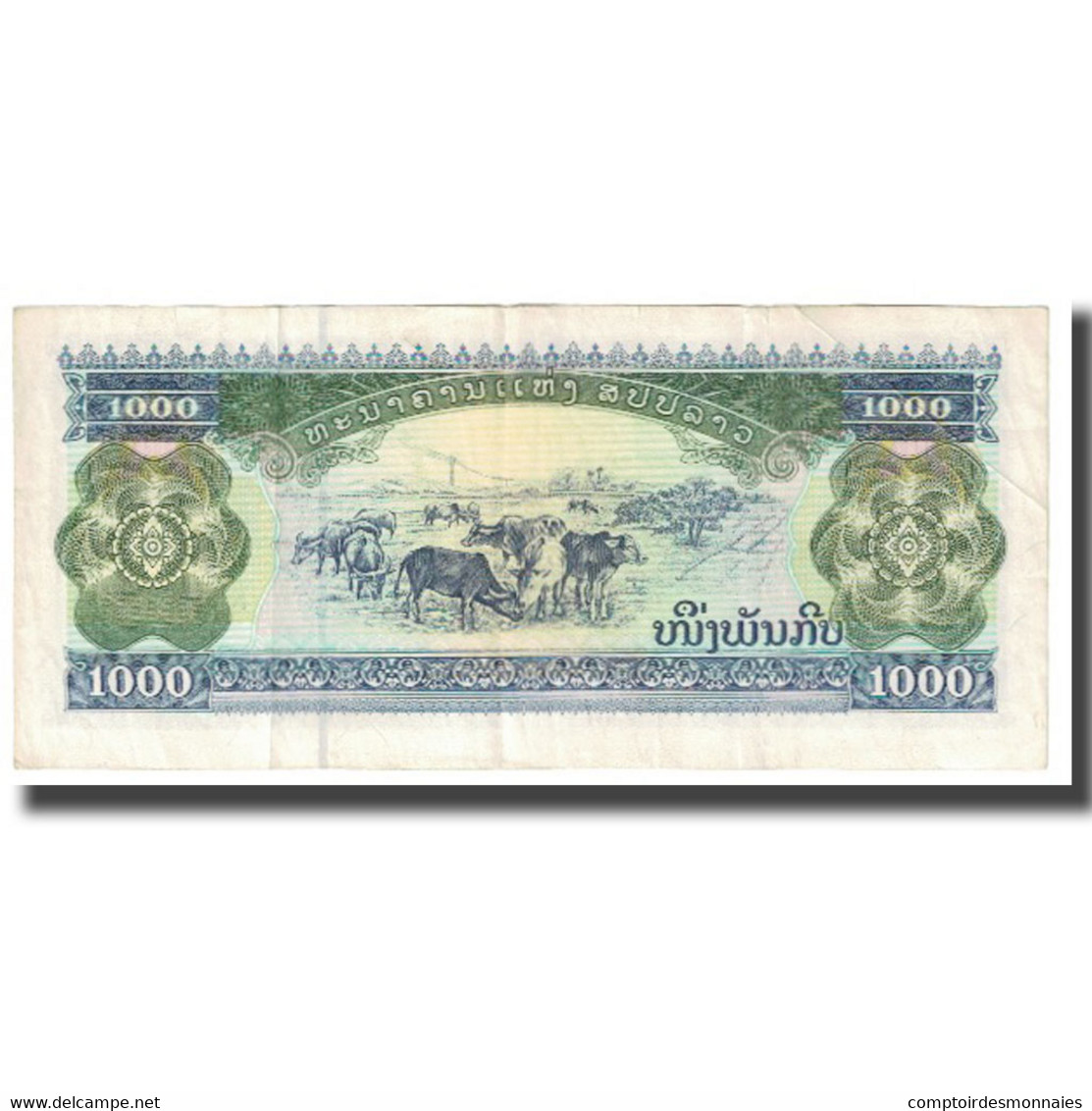 Billet, Lao, 1000 Kip, 2003, KM:32Ab, TTB - Laos