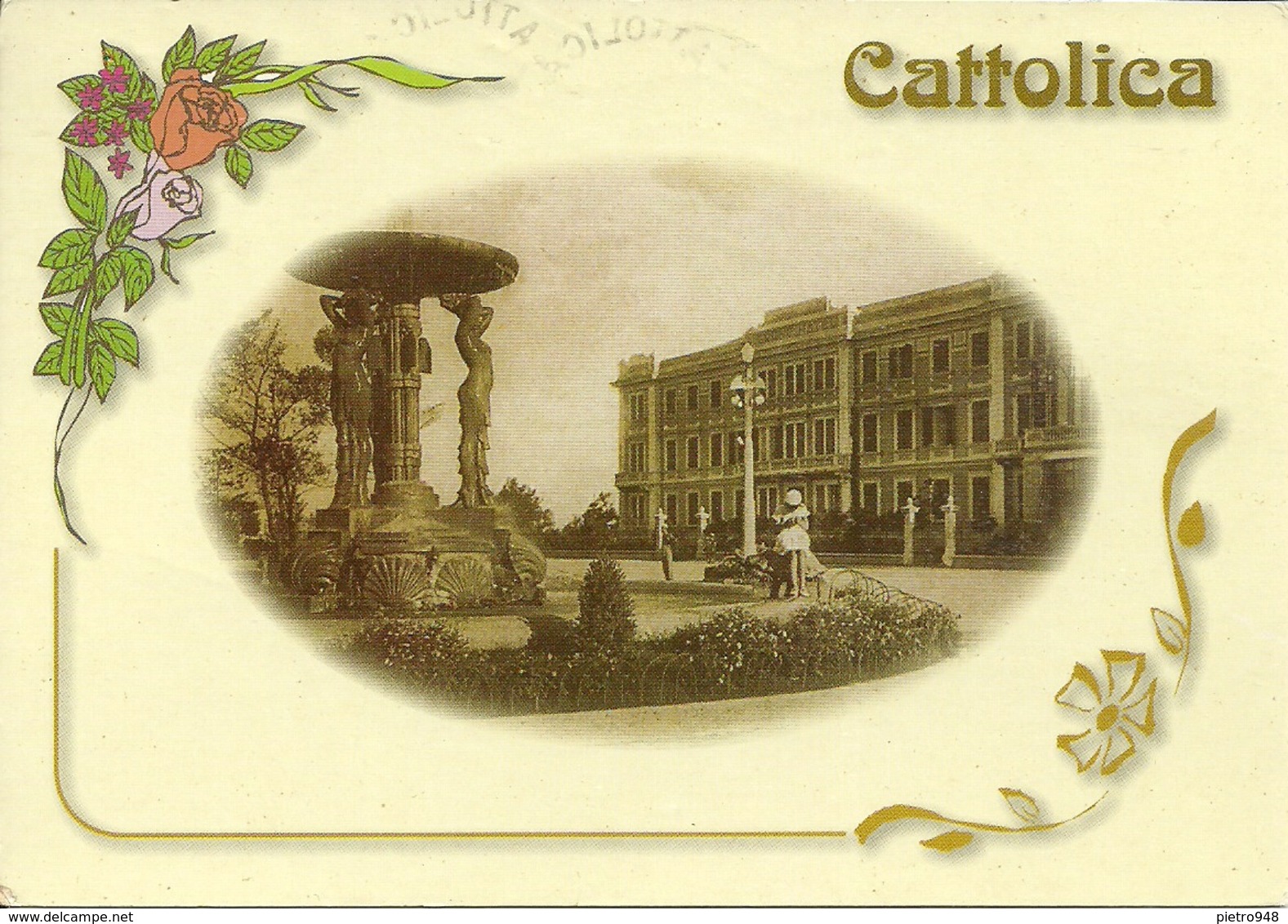 Cattolica (Rimini) "Grand Hotel" E Fontana - Rimini