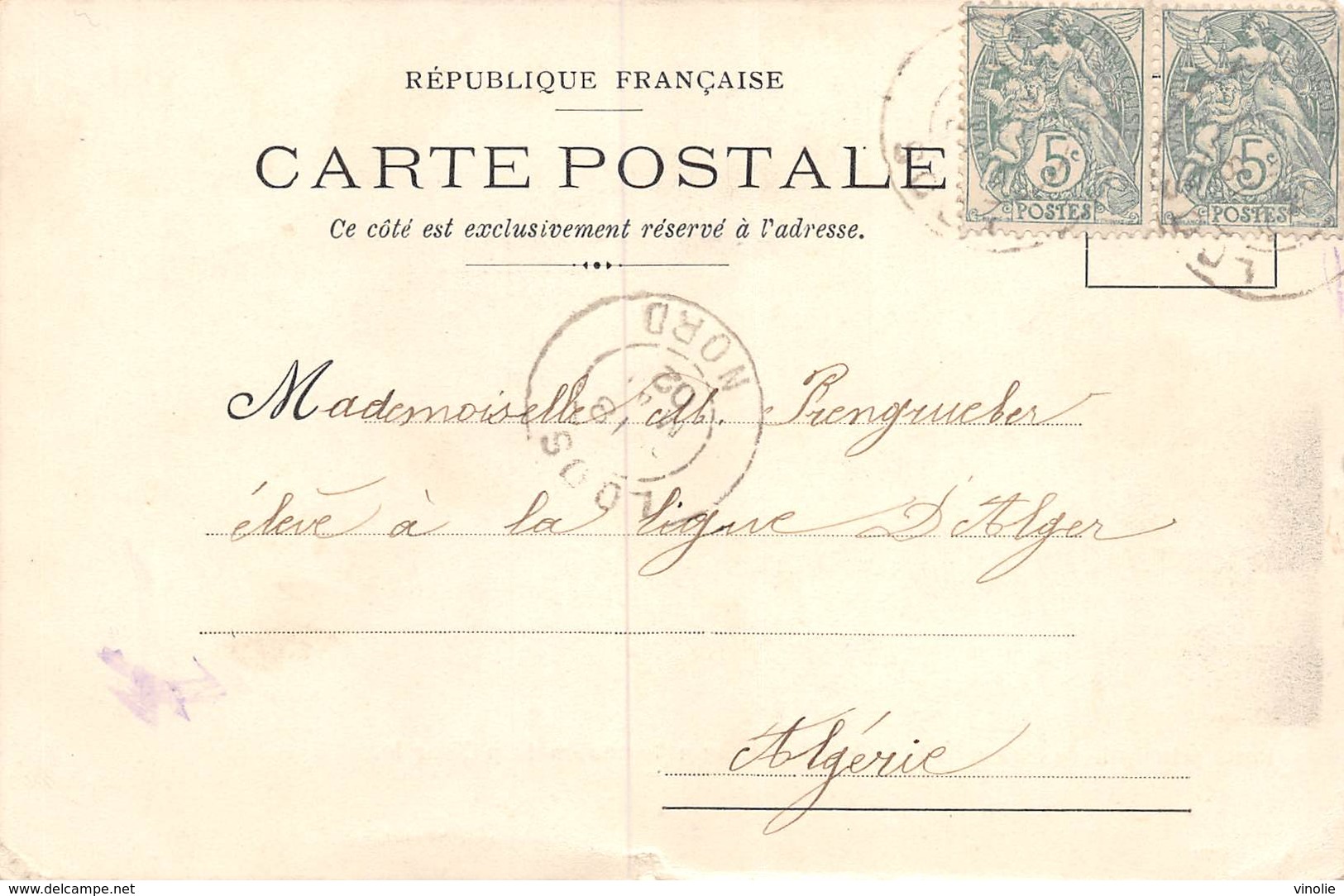 PIE.LOT CH -19-4288 : LOOS. MAISON CENTRALE. CARTE PRECURSEUR - Loos Les Lille