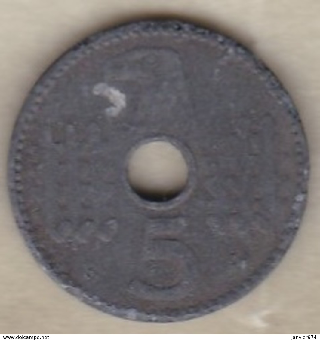 ALLEMAGNE. 5 REICHSPFENNIG 1940 A. Type Troué. ZINC - 5 Reichspfennig