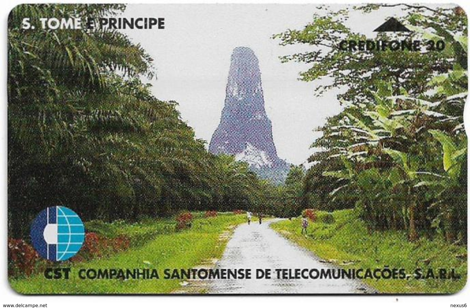 São Tomé And Príncipe - CST - L&G - Mountain, 806L, 20U, 6.000ex, Used - São Tomé Und Príncipe