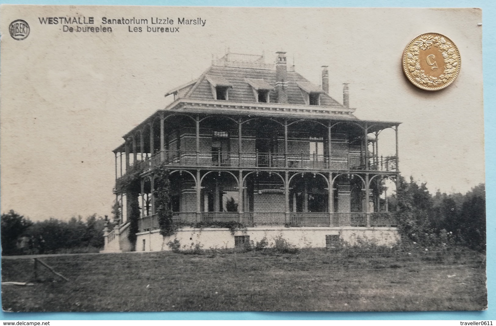 Westmalle, Sanatorium Lizzle Marsily, Malle, 1921 - Malle