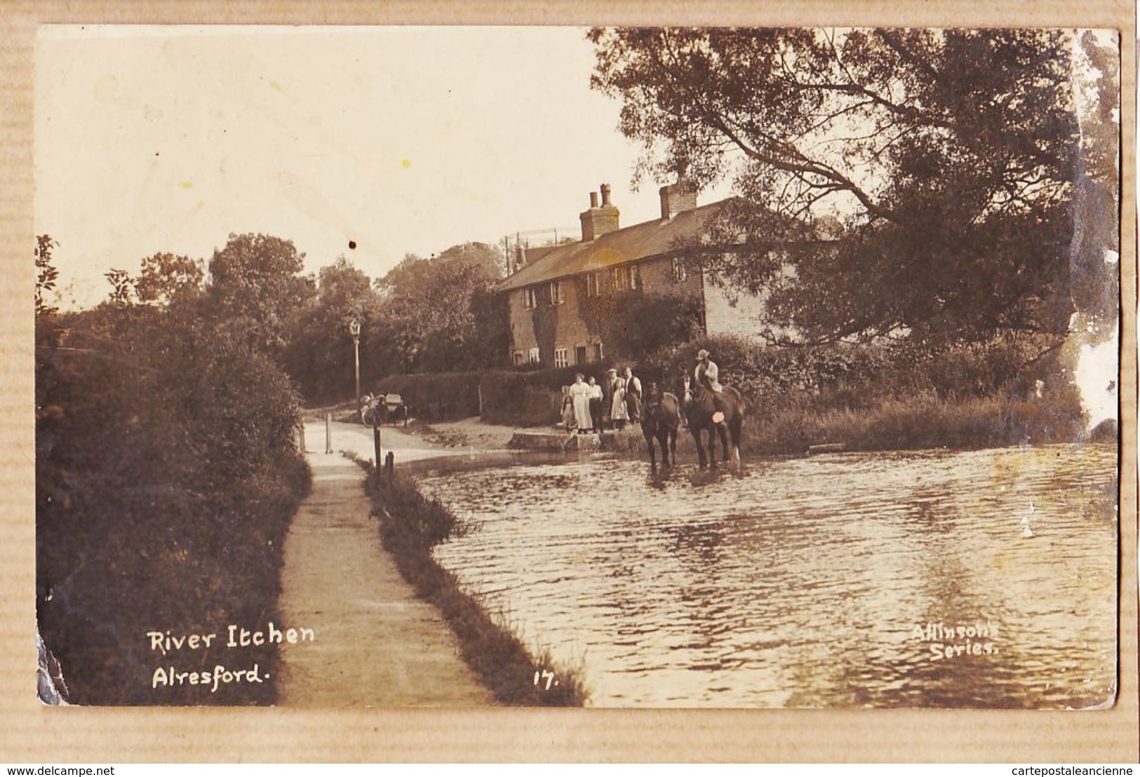 Uk142 Rare ALRESFORD River ITCHEN 1922 à VERDUIN 30 Rue Poizat Saint-Claude Jura - Autres & Non Classés