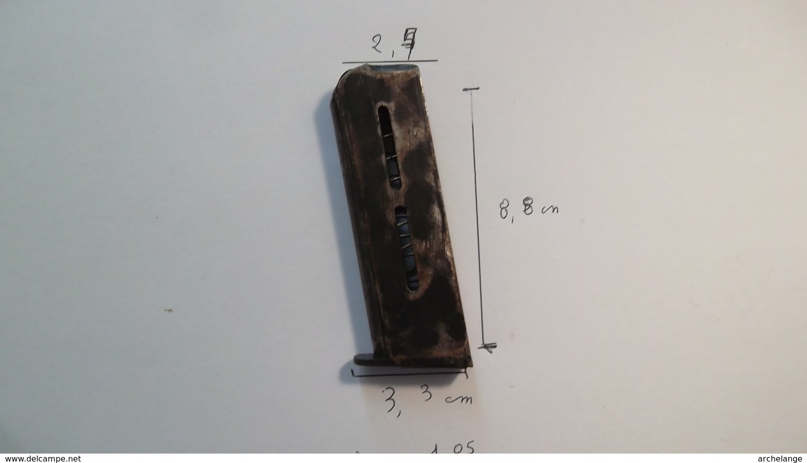 Chargeur 7.65 Neutralisé - Armes Neutralisées