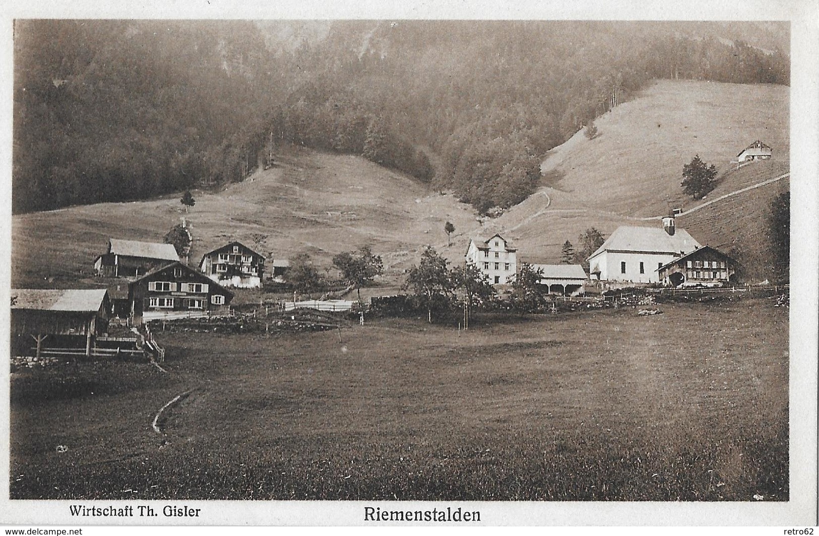 RIEMENSTALDEN → Wirtschaft Th.Gisler, Ca.1925   ►RAR◄ - Riemenstalden