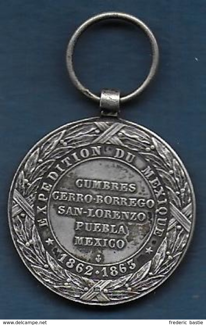 Médaille De L' Expédition Du Mexique - Avant 1871