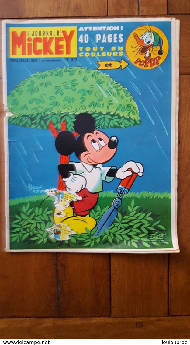 LE JOURNAL DE MICKEY ANNEE 1971  N°979 - Journal De Mickey