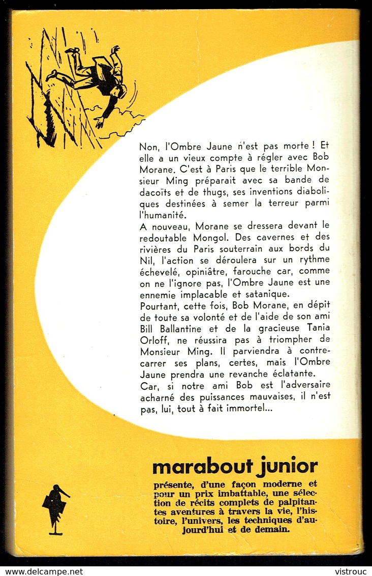 "  BOB MORANE: La Revanche De L'Ombre Jaune ", Par Henri VERNES - MJ N° 158 - Aventures. - Marabout Junior