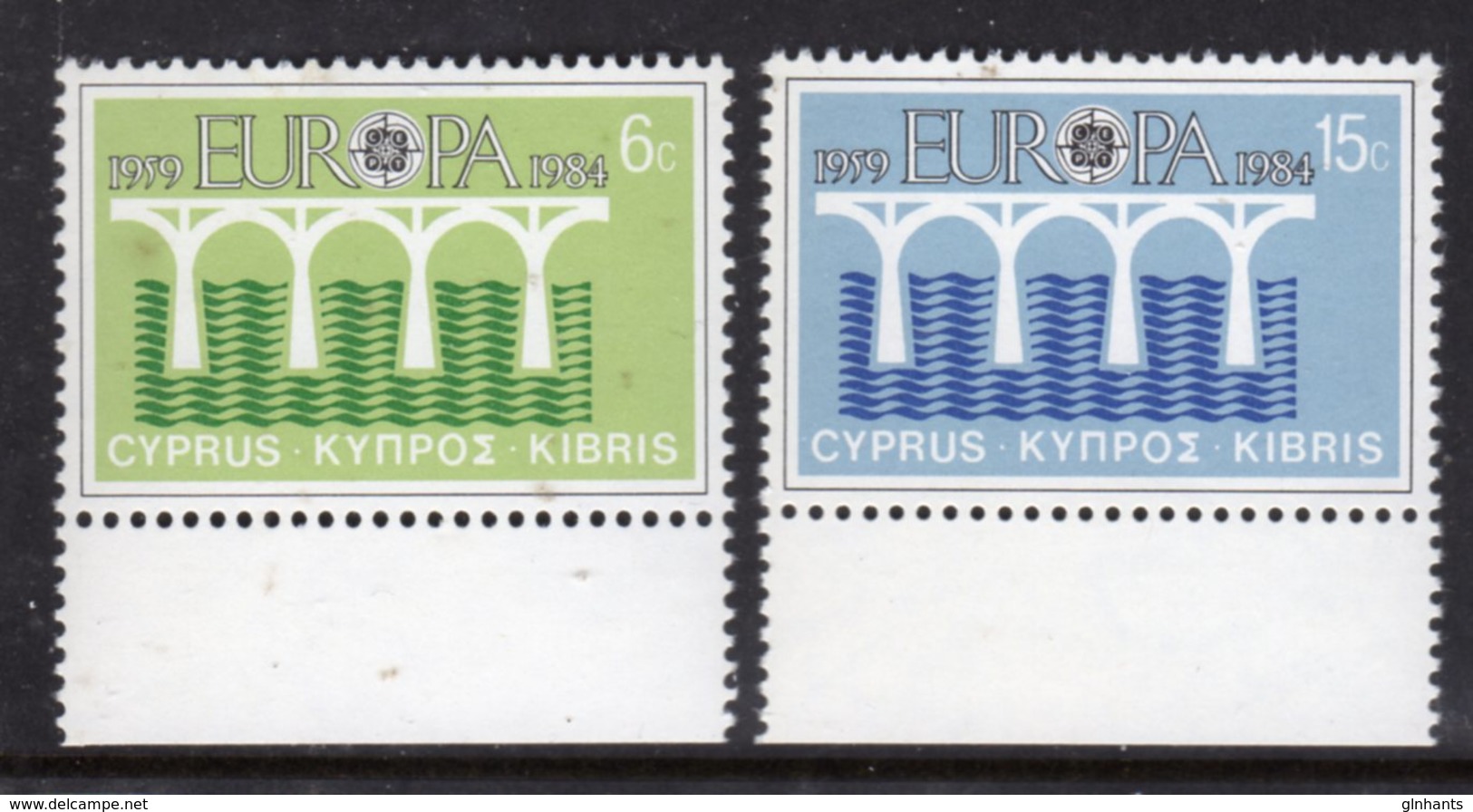 CYPRUS - 1984 EUROPA CEPT SET (2V) FINE MNH ** SG 632-633 - Unused Stamps