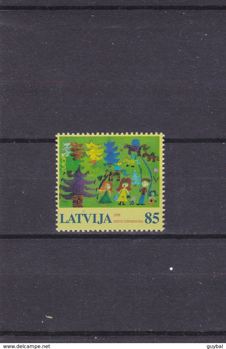 2006 - Europa Cept - Lettonia - Latvia - Lettonie - Latvija - N° YT 644** - 2006