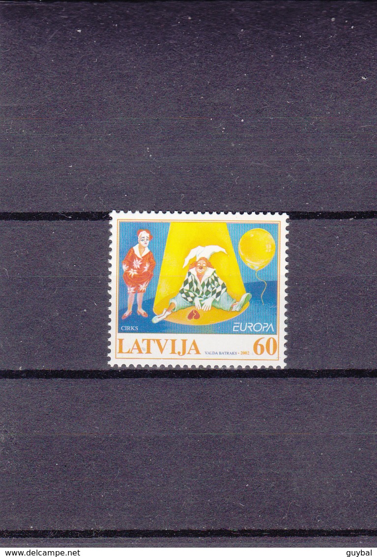 2002 - Europa Cept - Lettonia - Latvia - Lettonie - Latvija - N° YT 538** - 2002