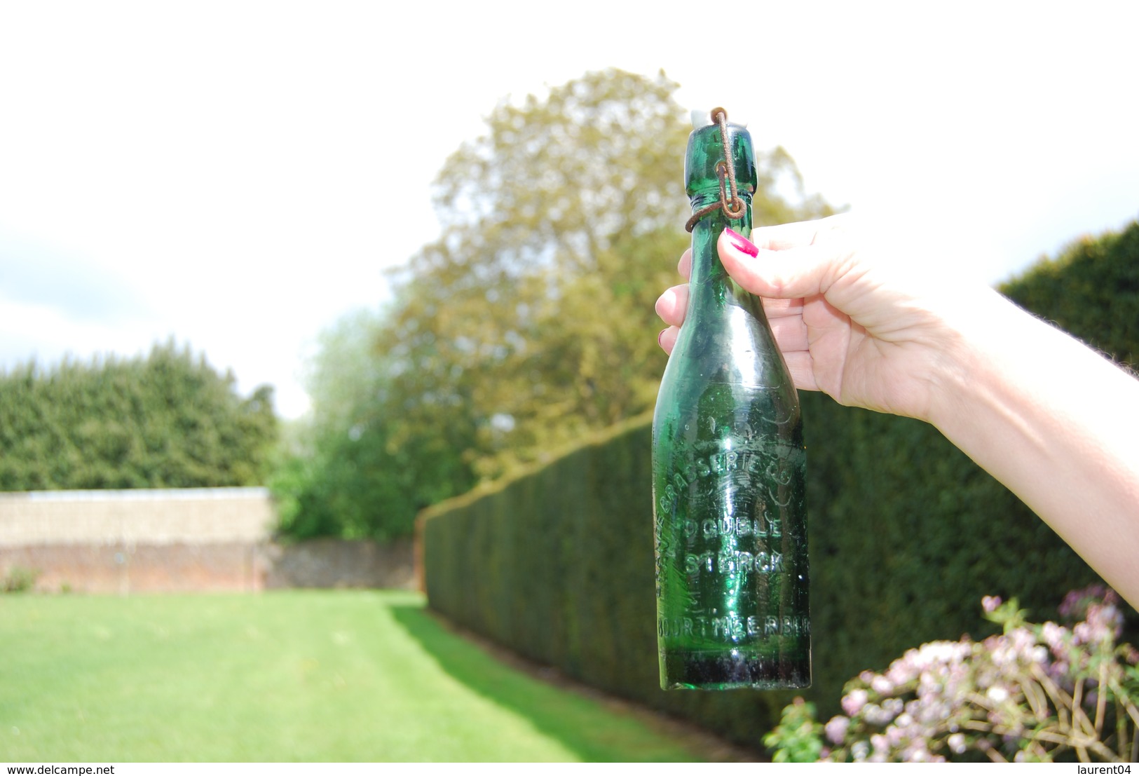 BOORTMEERBEEK. BROUWERIJ. GRANDE BRASSERIE DE L'ECLUSE. ANCIENNE BOUTEILLE DE BIERE. - Boortmeerbeek