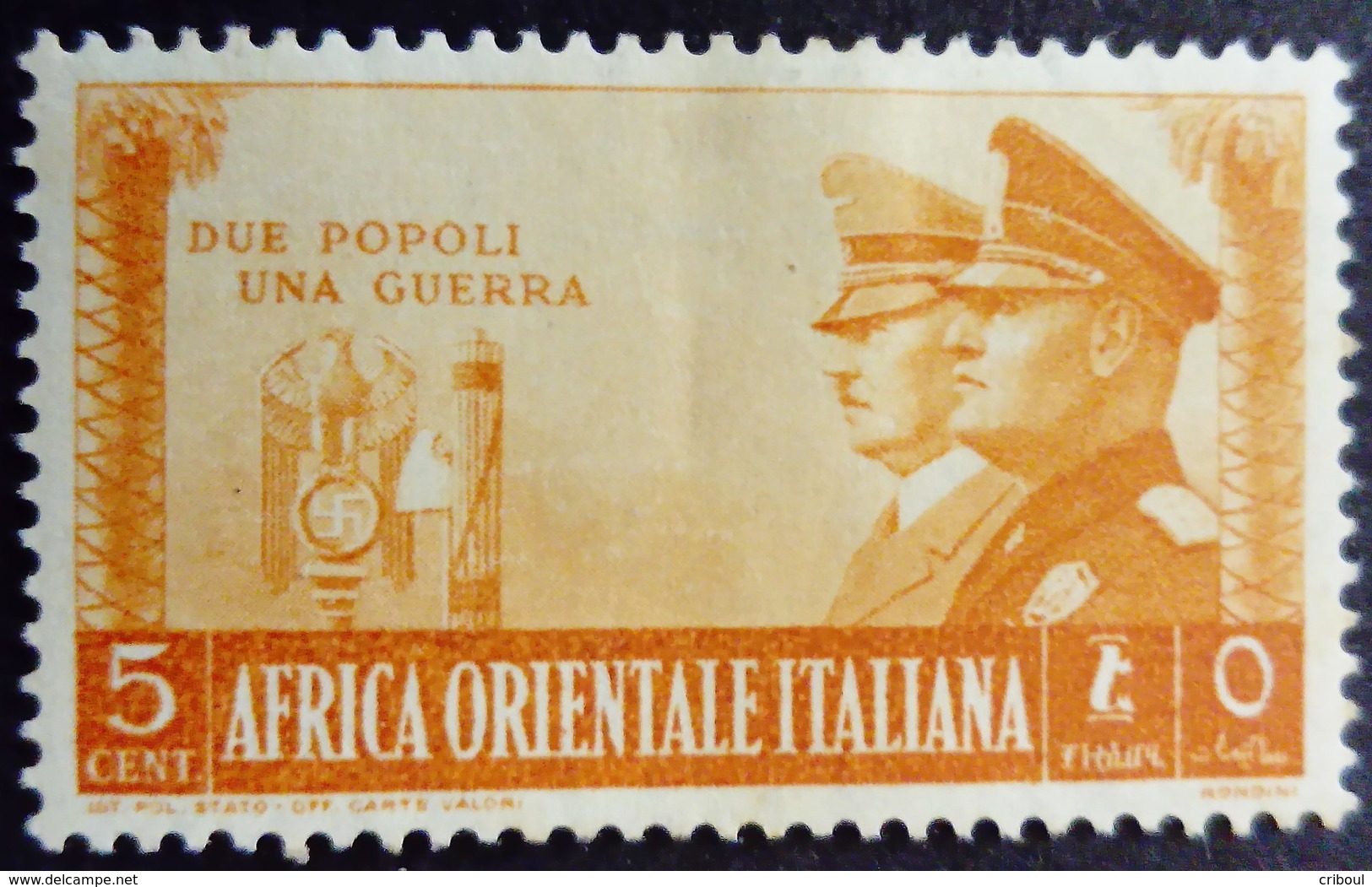 Afrique Orientale Italienne Africa Italiana 1941 Yvert 36 * MH - Africa Orientale