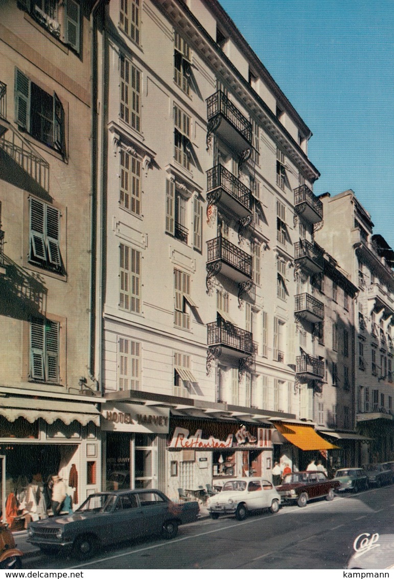 Opel Rekord A,Simca 1300/1500,Fiat 600,Nizza/Nice,Hotel "Harvey", Ungelaufen - Passenger Cars