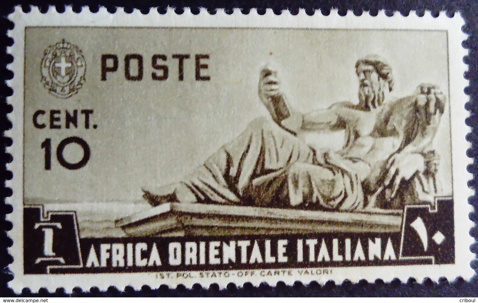 Afrique Orientale Italienne Africa Italiana 1938 Yvert 4 * MH - Afrique Orientale