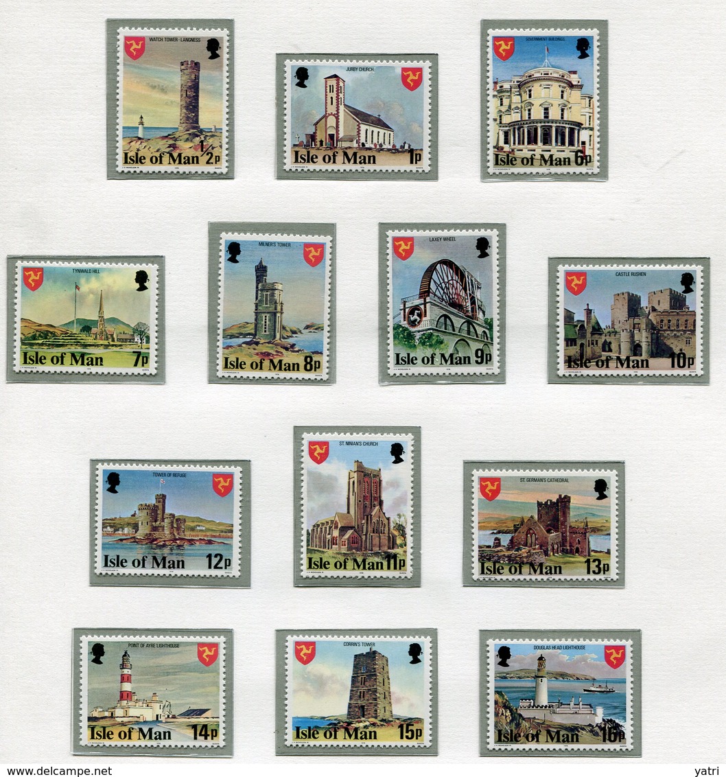 Isola Di Man - 1978 - Annata Completa / Complete Year Set ** MNH = Con Minifogli ** - Isola Di Man