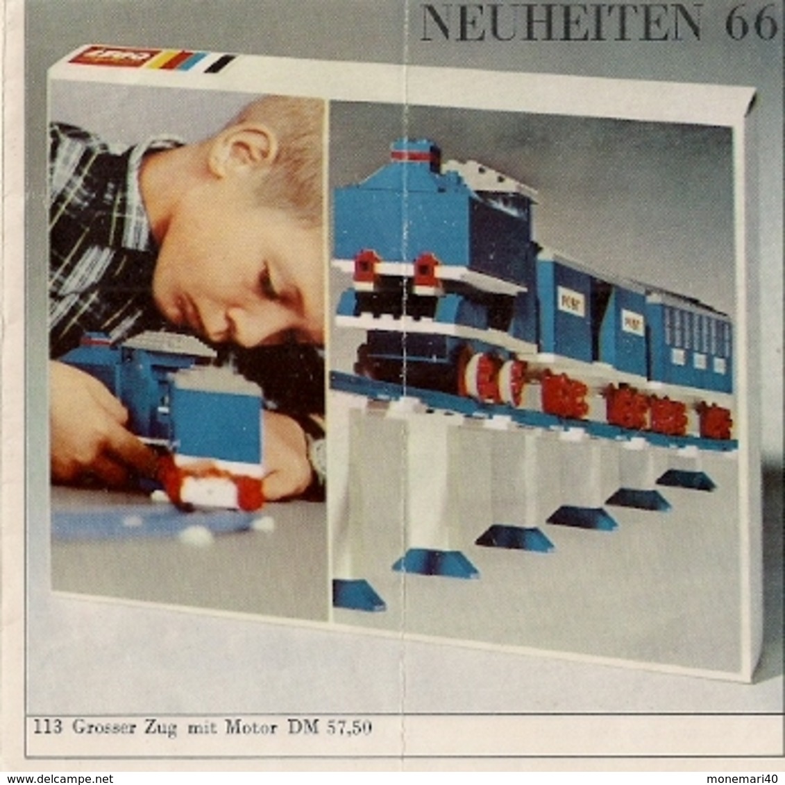 LEGO SYSTEM - CATALOGUE - SORTIMENT 1966 (Texte En Allemand) - Catalogs