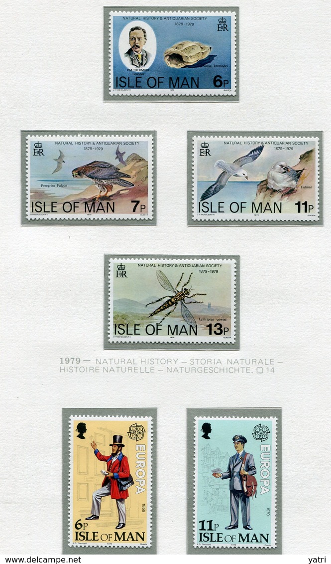 Isola Di Man - 1979 - Annata Completa / Complete Year Set ** MNH - Isola Di Man